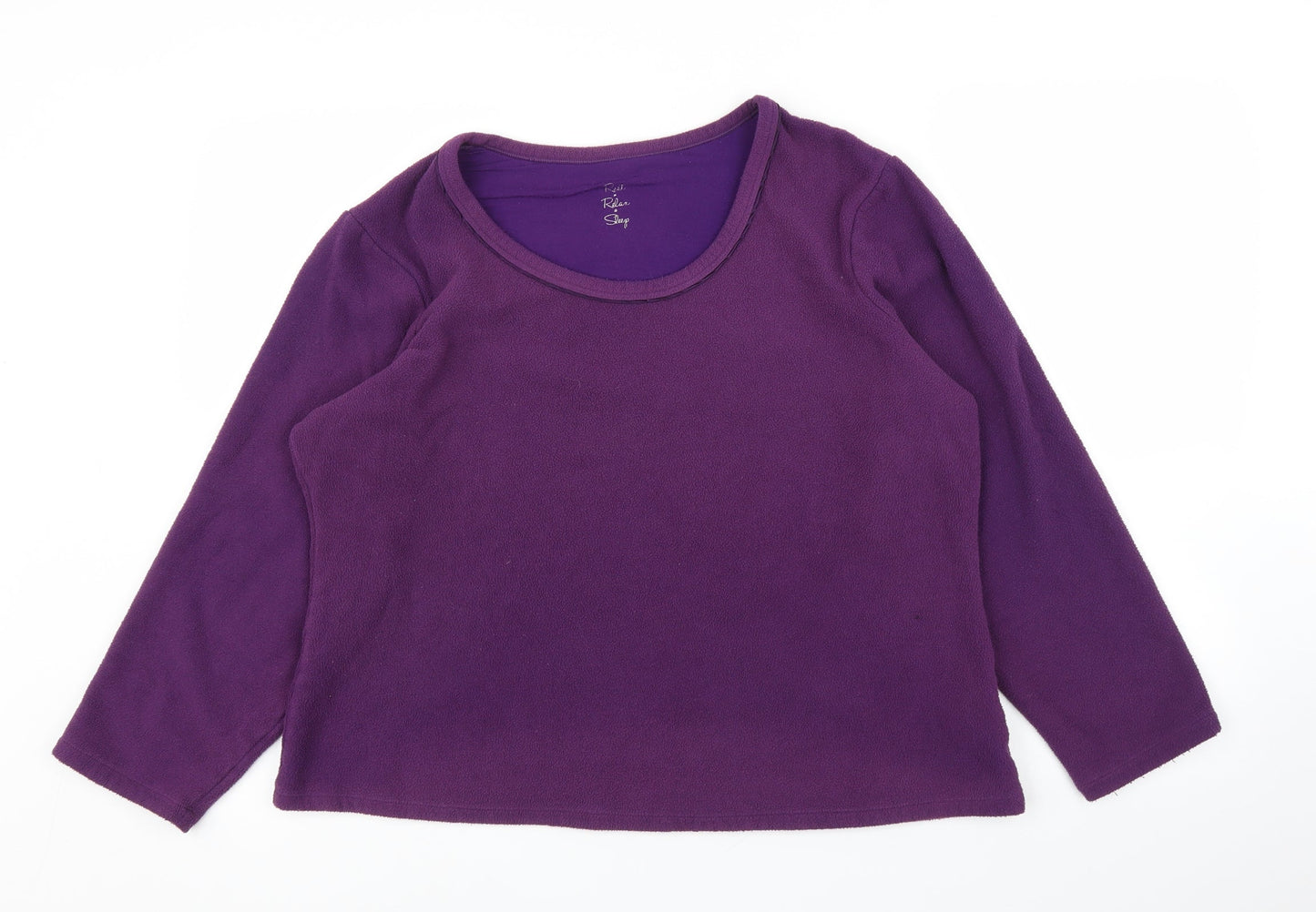 M&S Womens Purple   Pullover Jumper Size 16