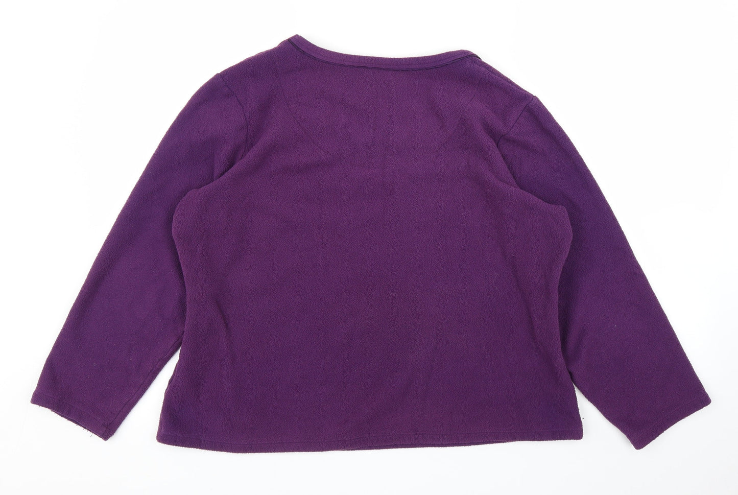 M&S Womens Purple   Pullover Jumper Size 16