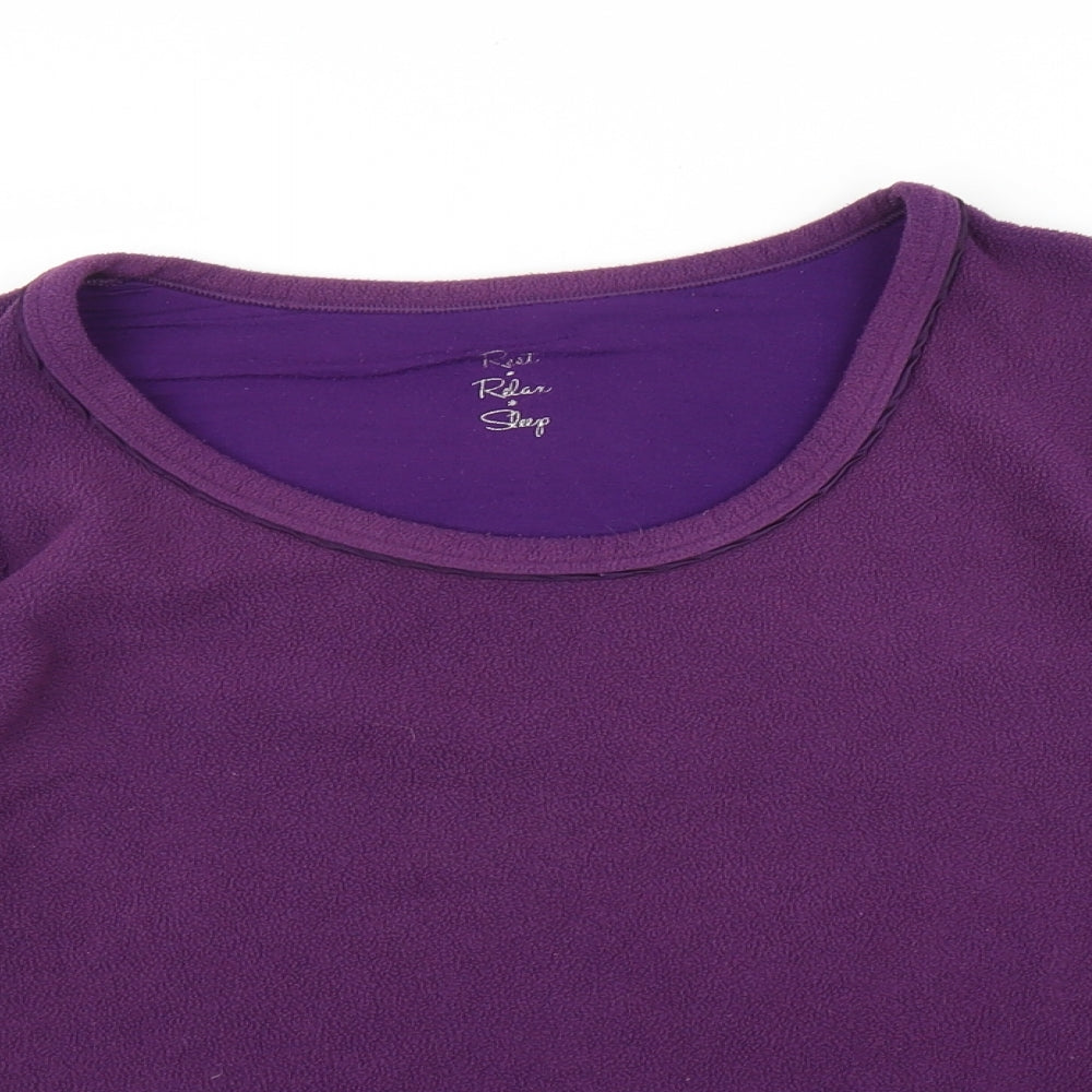 M&S Womens Purple   Pullover Jumper Size 16