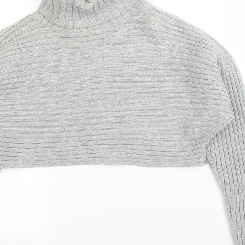 New Look Womens Grey   Pullover Jumper Size S