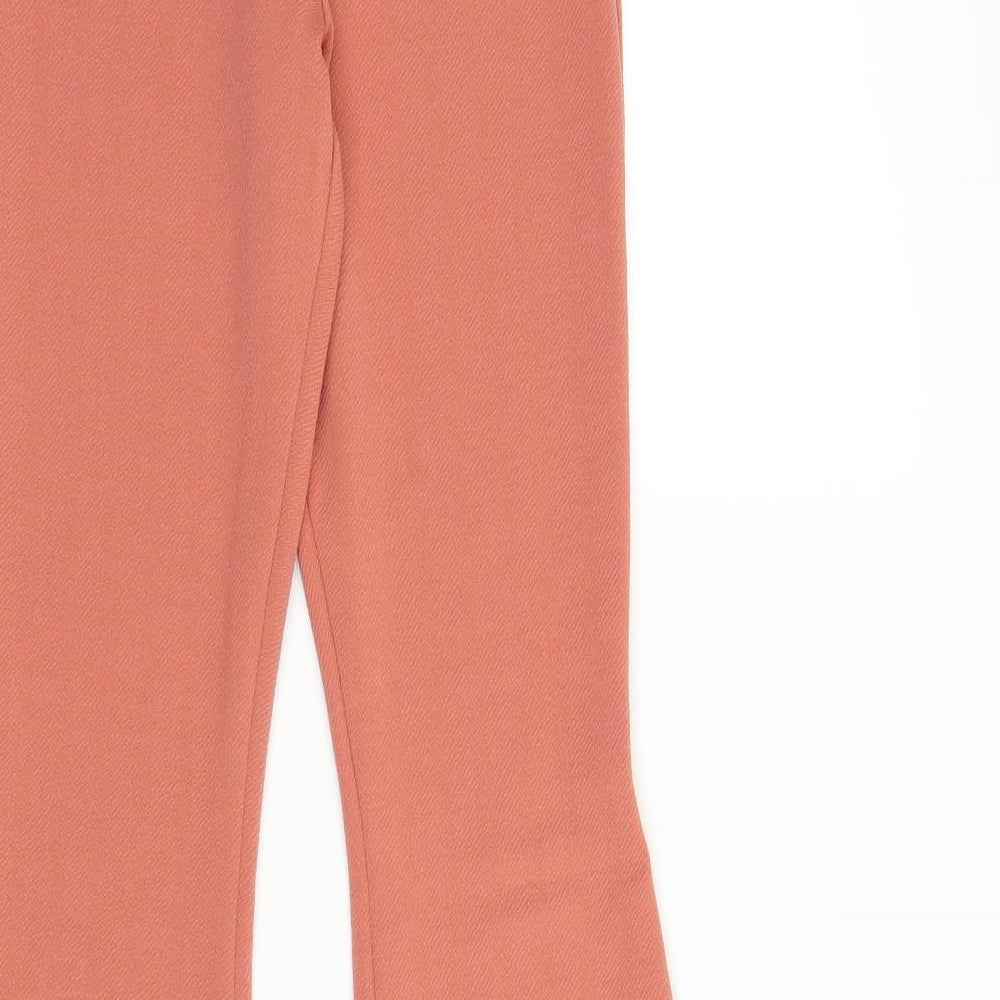 Boohoo Womens Pink   Sweatpants Trousers Size 6 L30 in