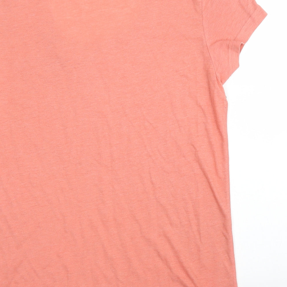 Jack Wills Womens Pink   Basic T-Shirt Size 4