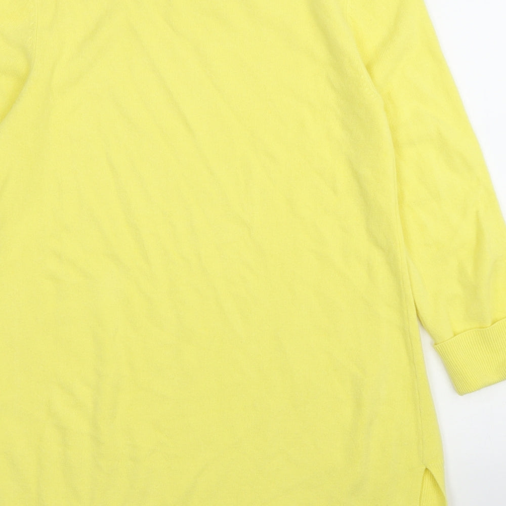 F&F Womens Yellow   Pullover Jumper Size 10