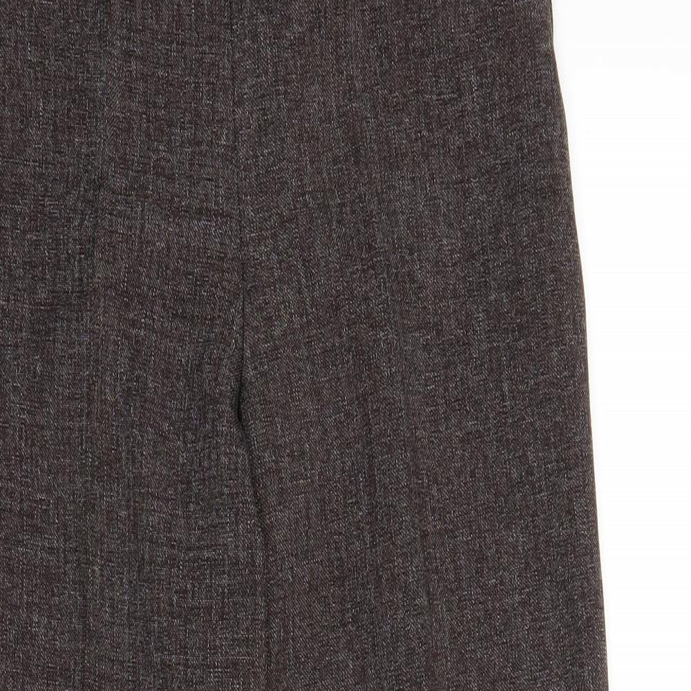 Preworn Womens Brown   Trousers  Size 10 L25 in