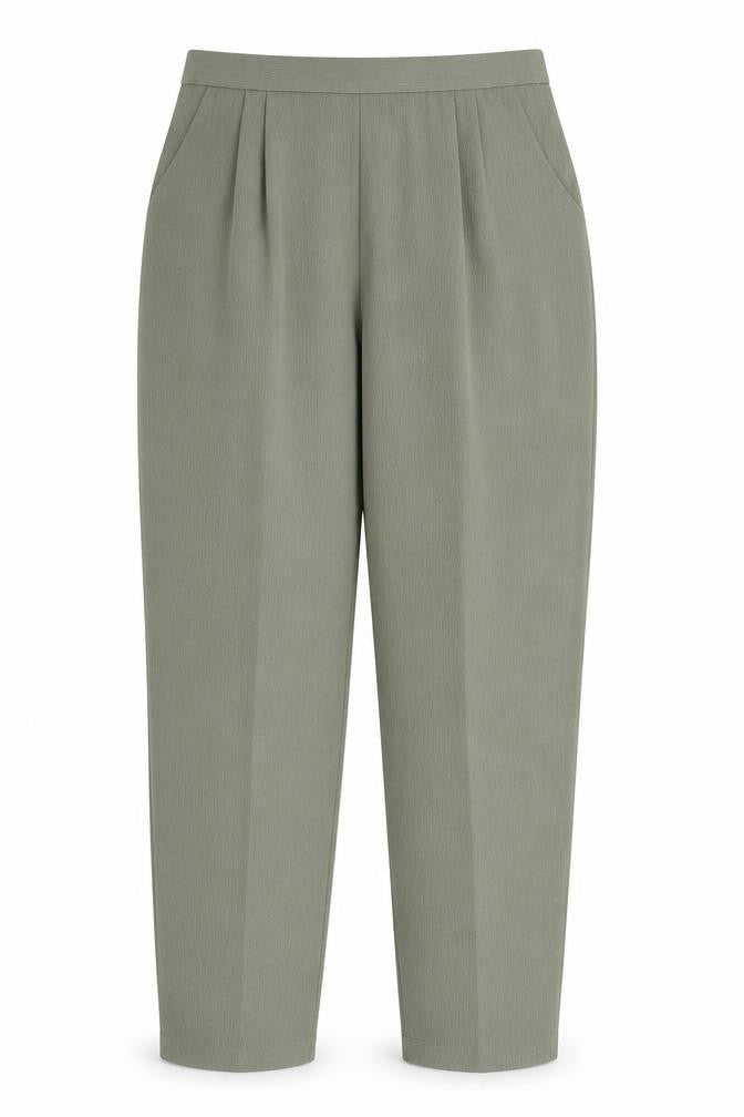 Design Essentials Womens Green   Capri Trousers Size 20 L26 in