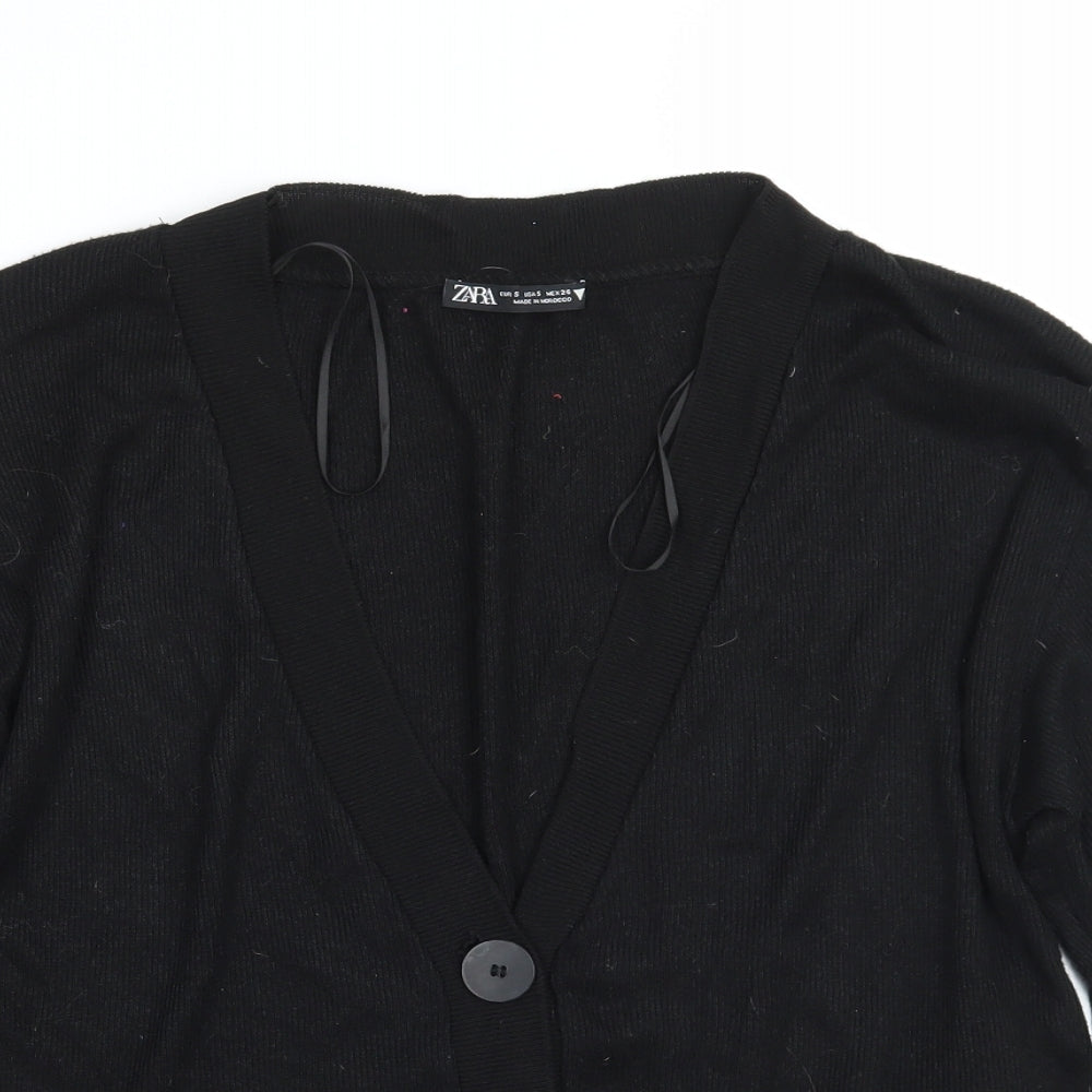 Zara Womens Blue   Cardigan Jumper Size S