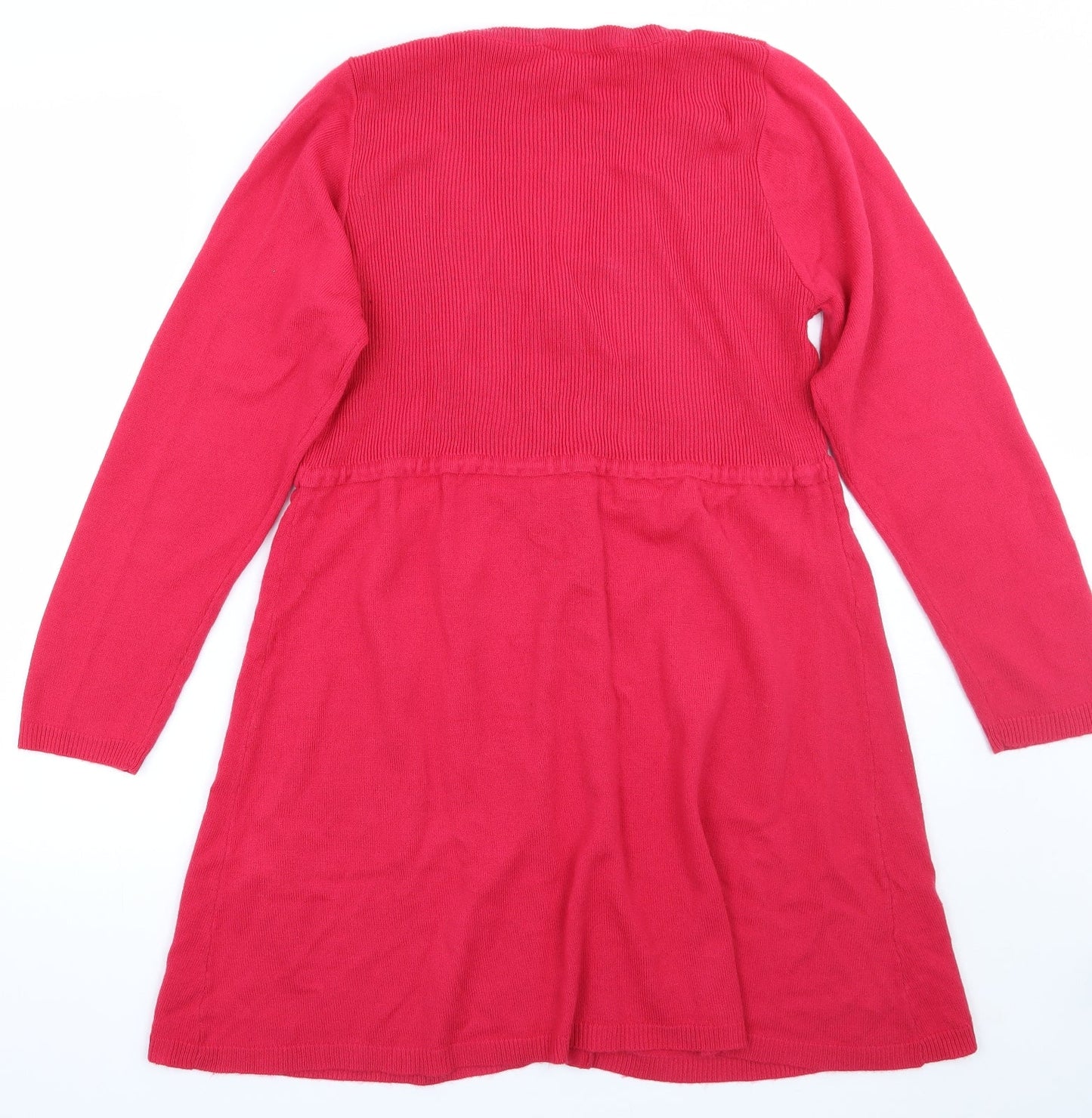 casual comfort Womens Pink   Cardigan Jumper Size 14