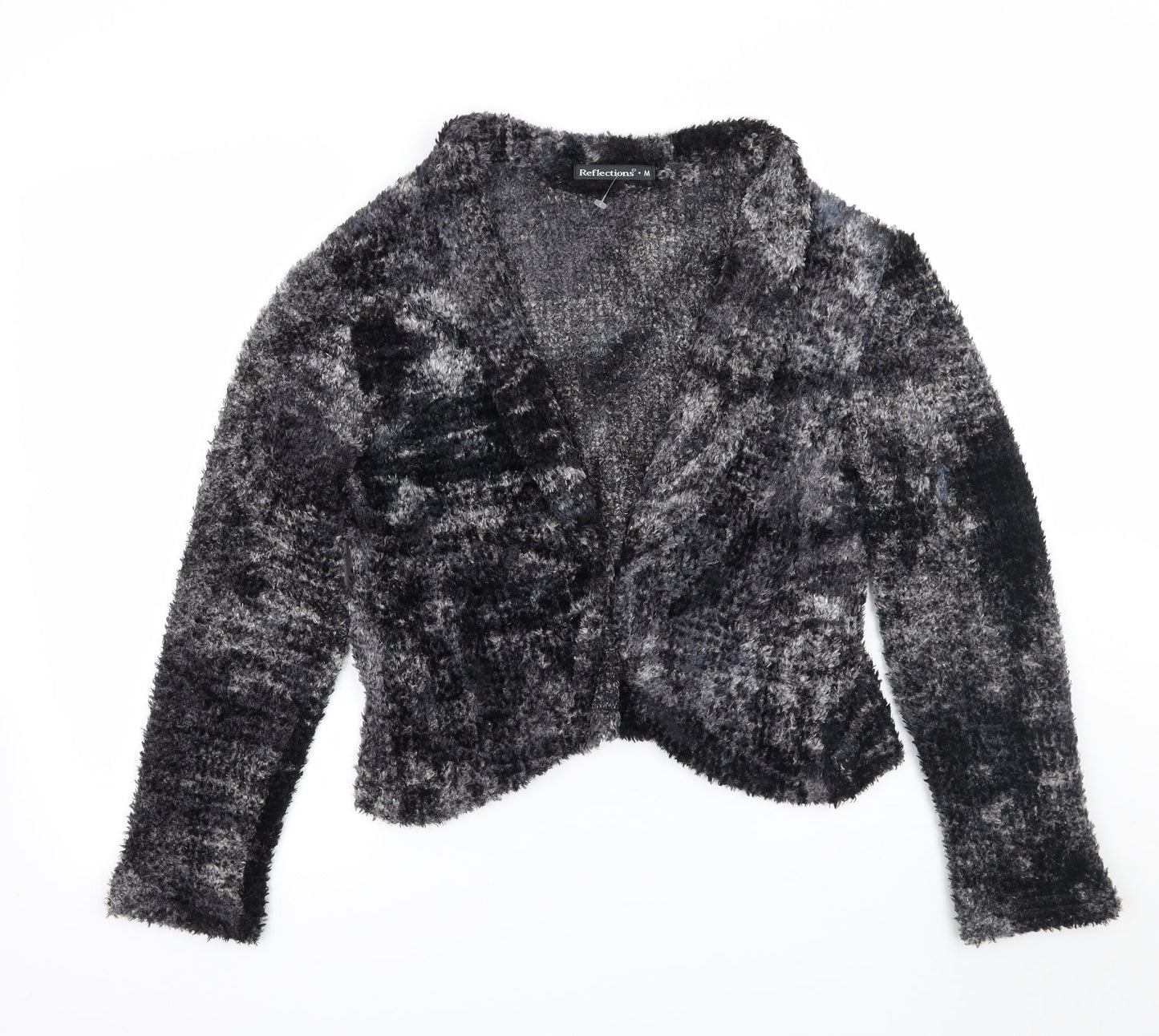 Reflections Womens Grey   Cardigan Jumper Size M