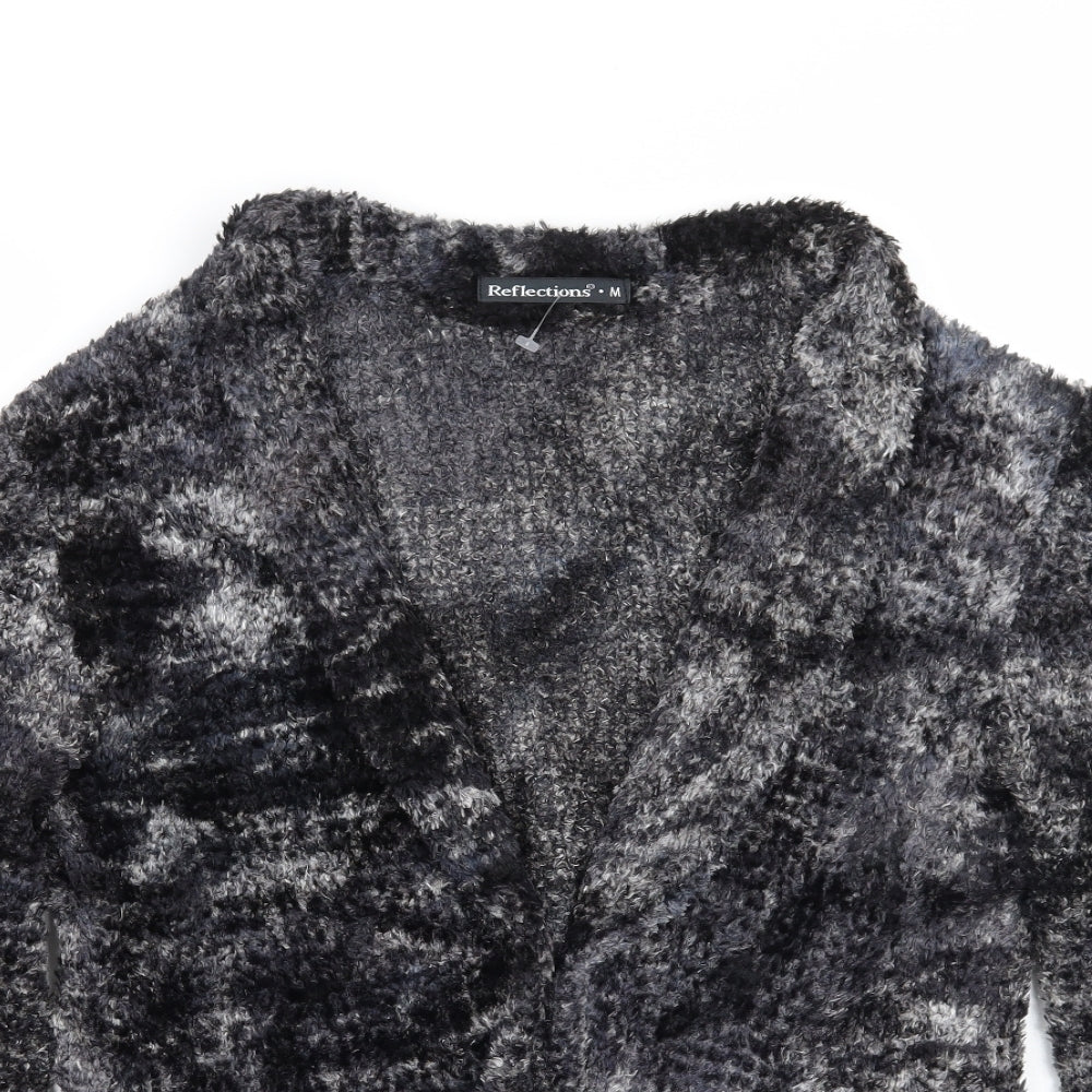 Reflections Womens Grey   Cardigan Jumper Size M
