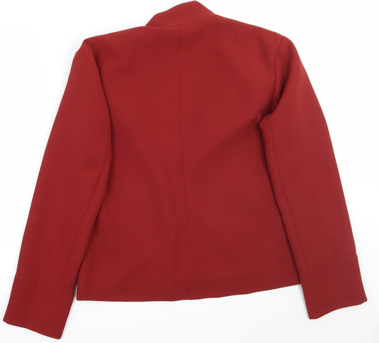 Peaspectiva Womens Red   Jacket Coat Size 14