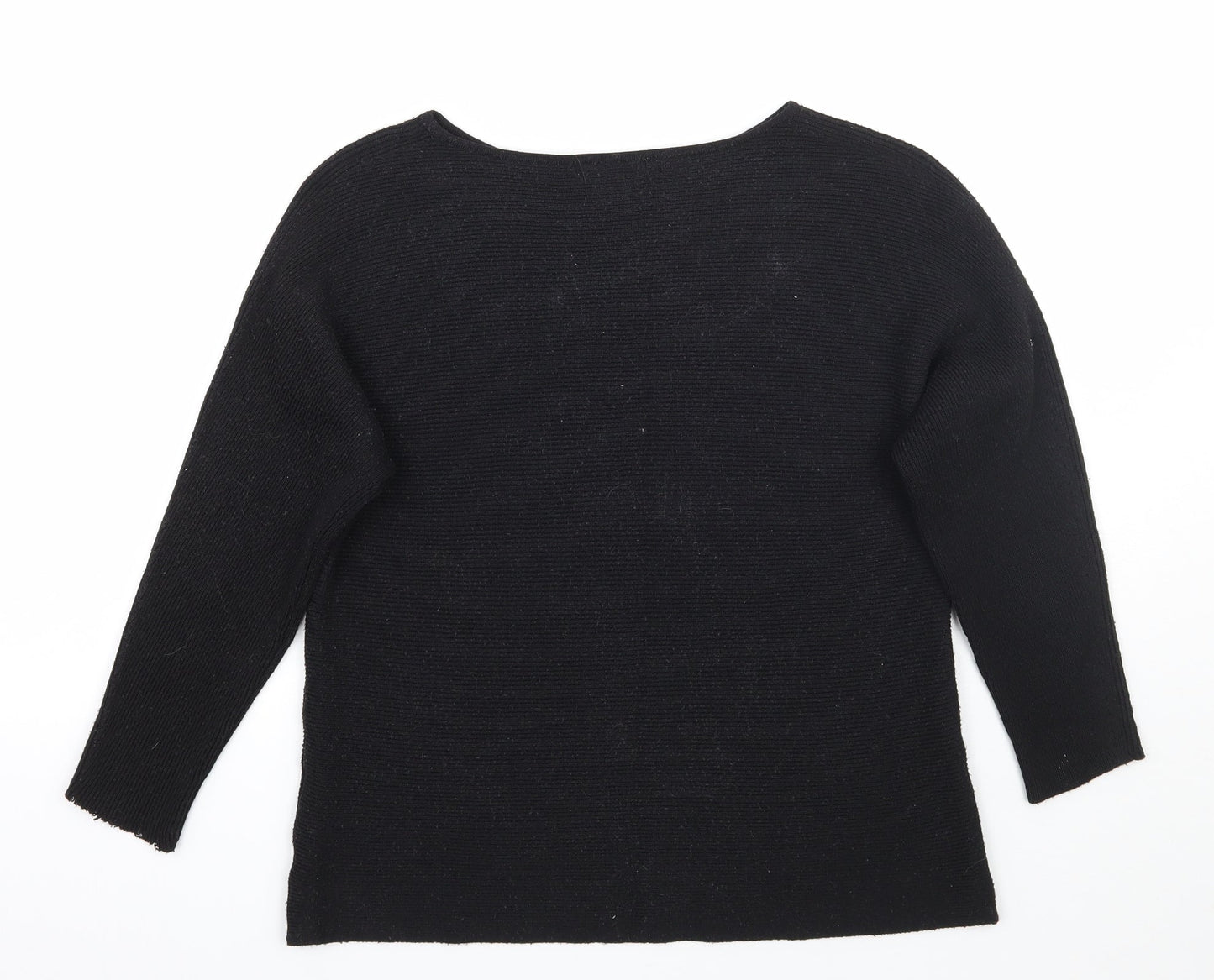 H&M Womens Black   Pullover Jumper Size M