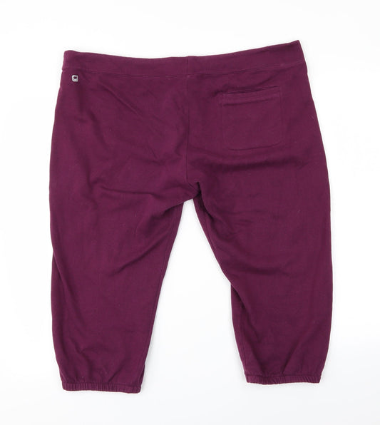 Preworn Womens Purple   Sweatpants Trousers  L26 in