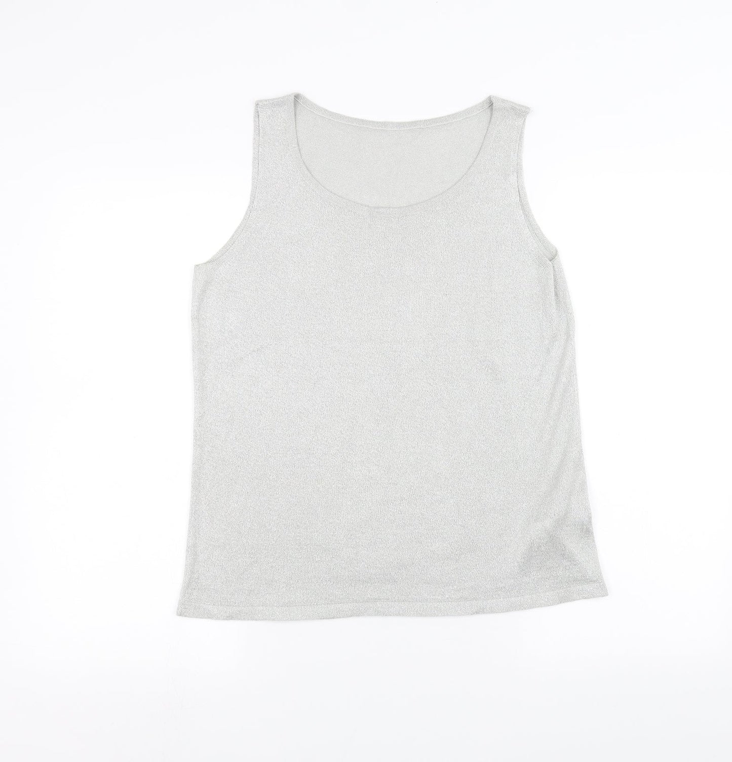 Marks and Spencer Womens Grey   Basic T-Shirt Size 12