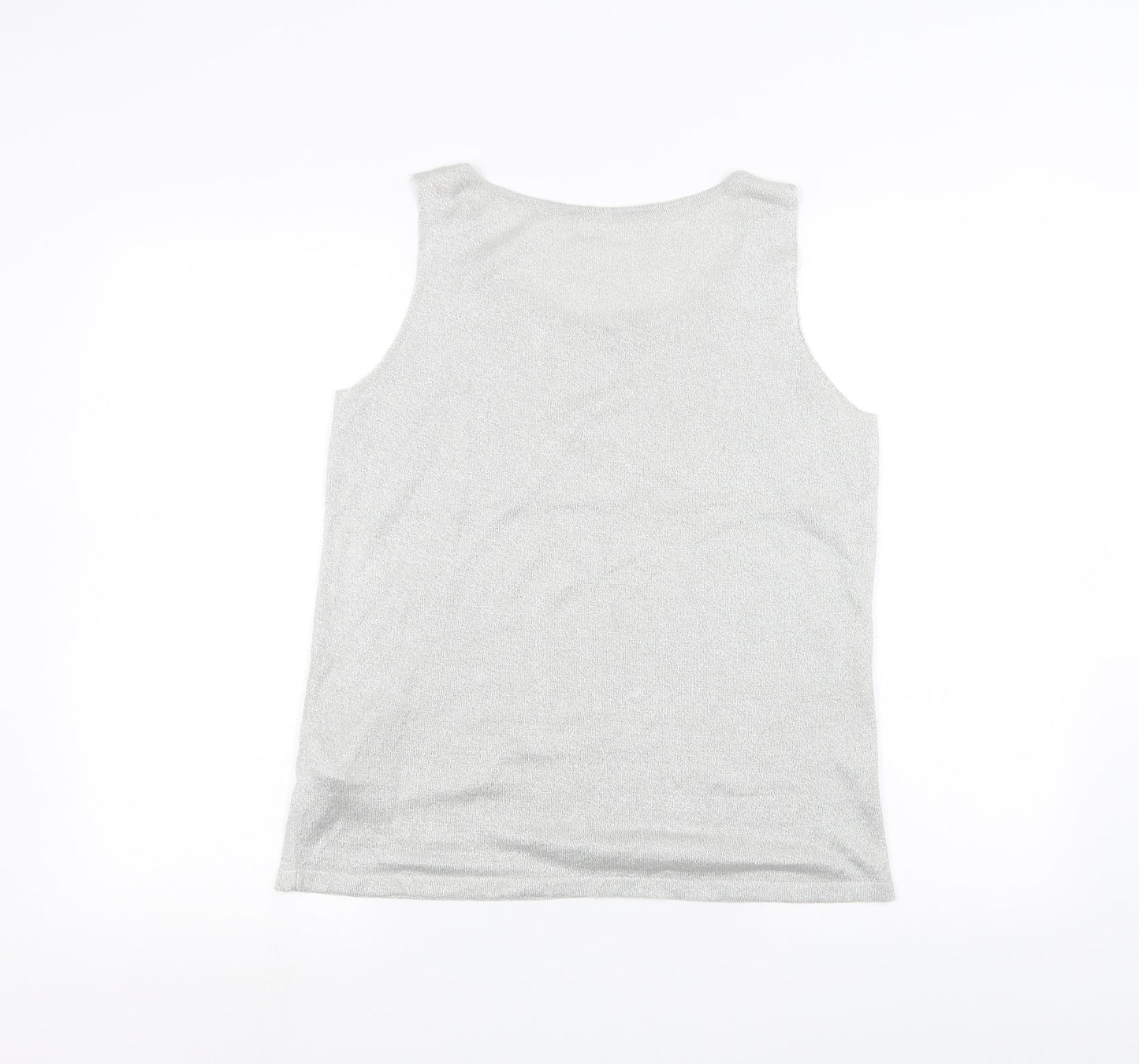 Marks and Spencer Womens Grey   Basic T-Shirt Size 12