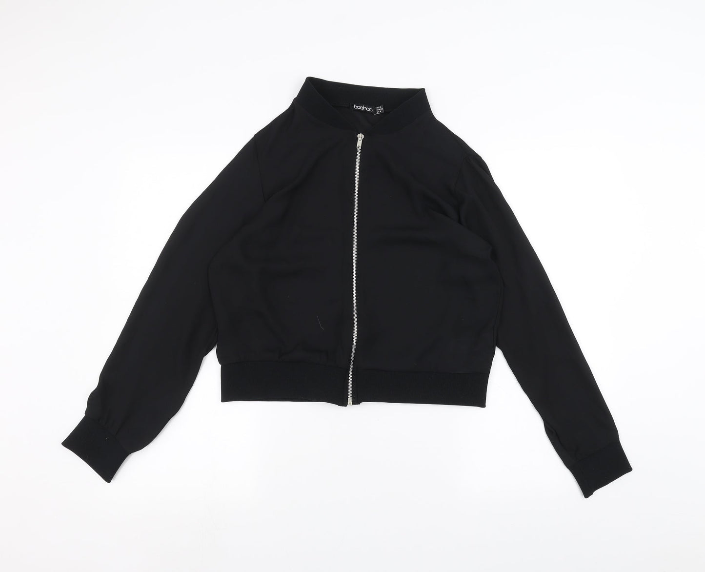 Boohoo Womens Black   Jacket  Size 12