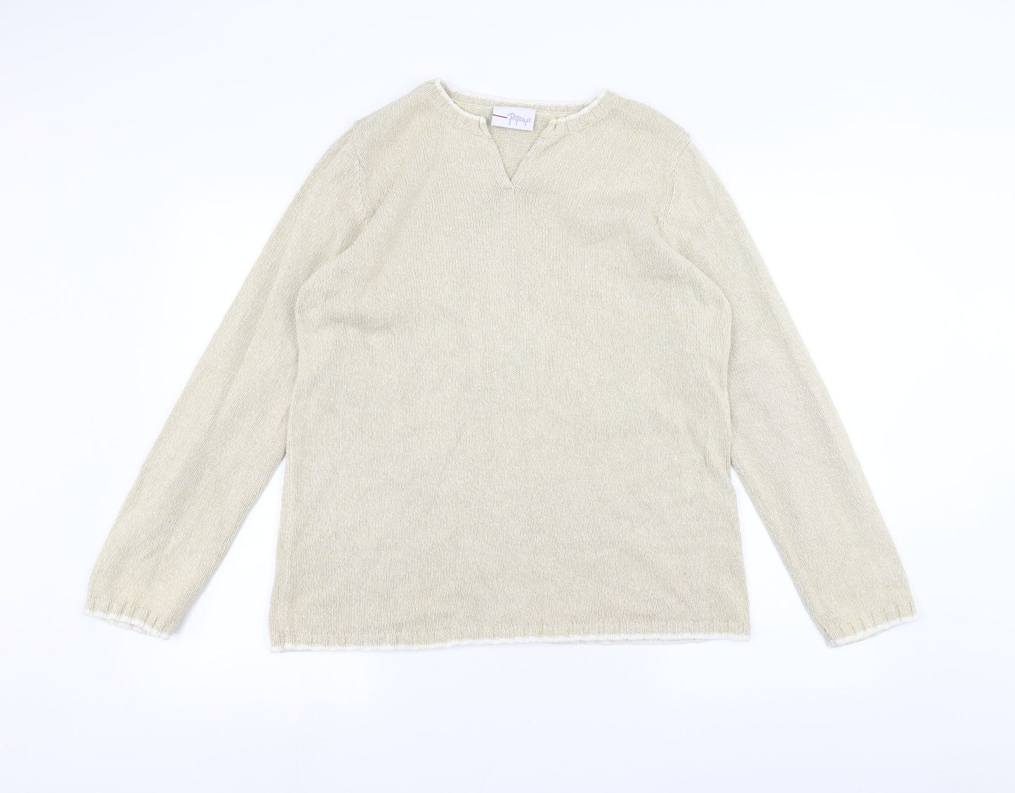 Papaya Womens Brown   Pullover Jumper Size 16