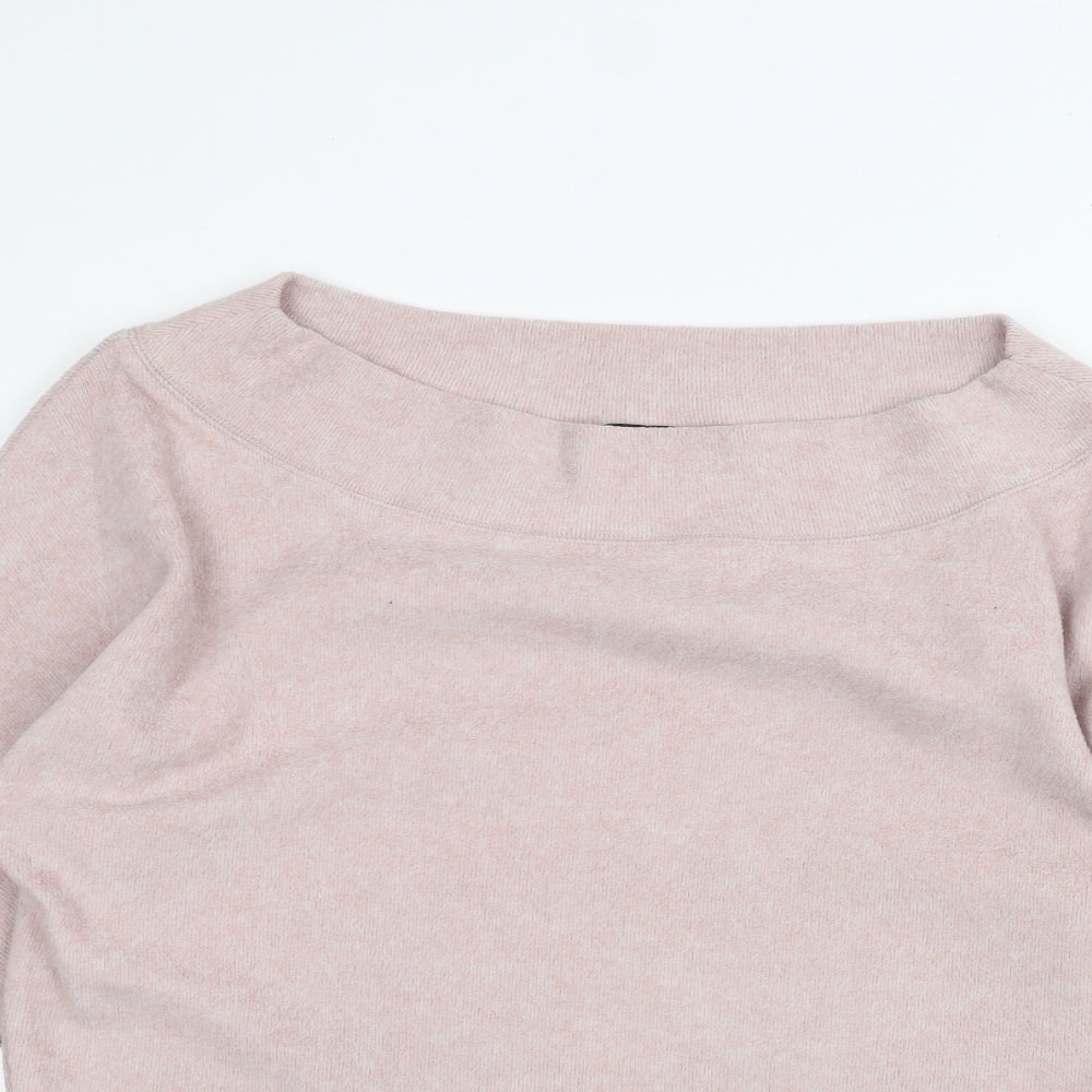 New Look Womens Pink   Pullover Jumper Size S