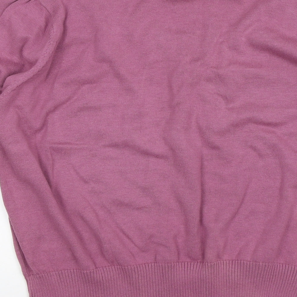 Klass Collection Womens Pink   Pullover Jumper Size XL