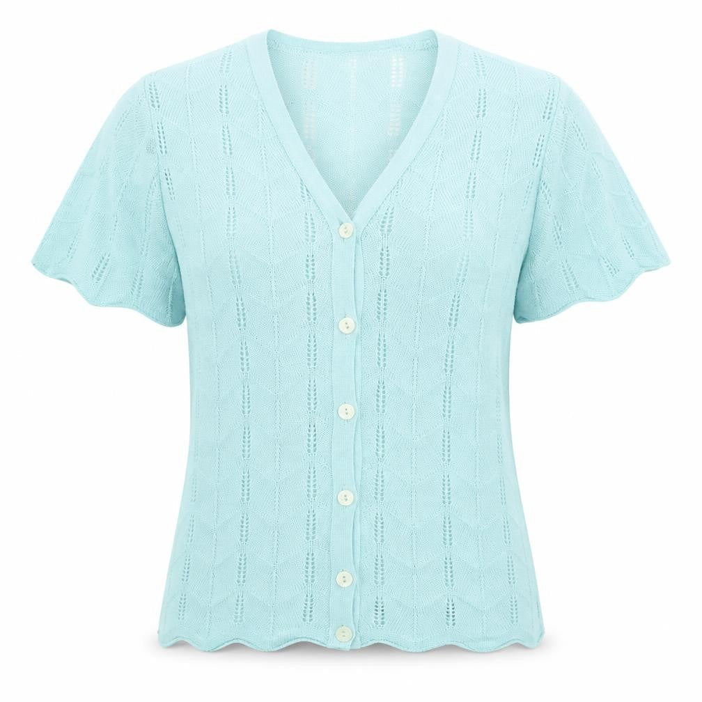 Bonmarché Womens Blue Basic Blouse Size M