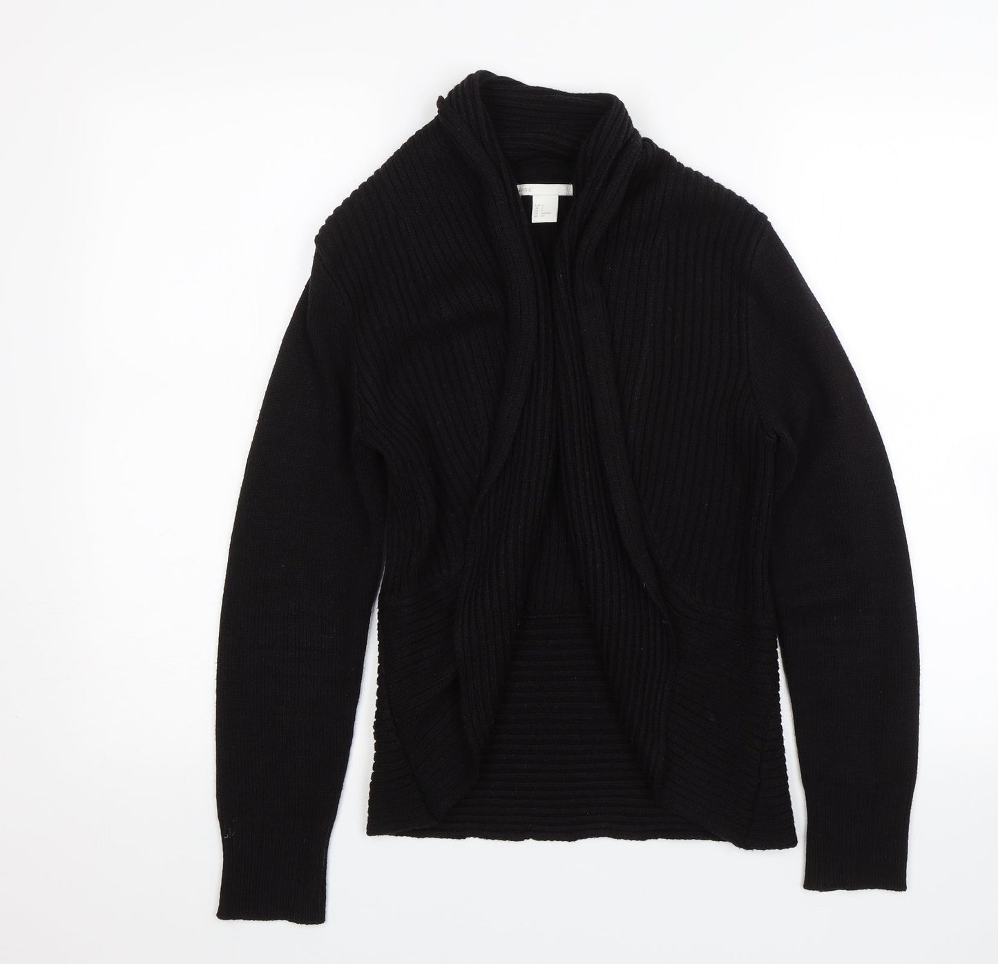 H&M Womens Black   Cardigan Jumper Size S