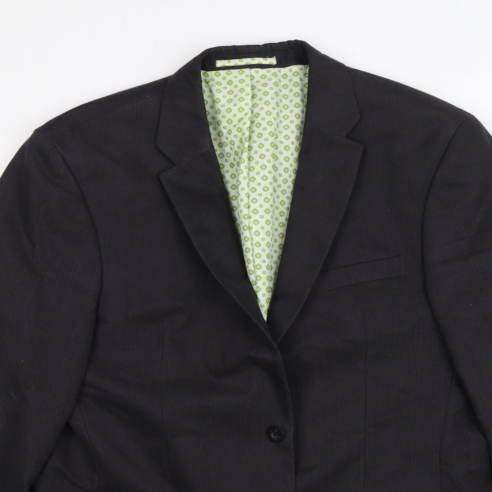 REMUS Mens Grey   Jacket Blazer Size 40