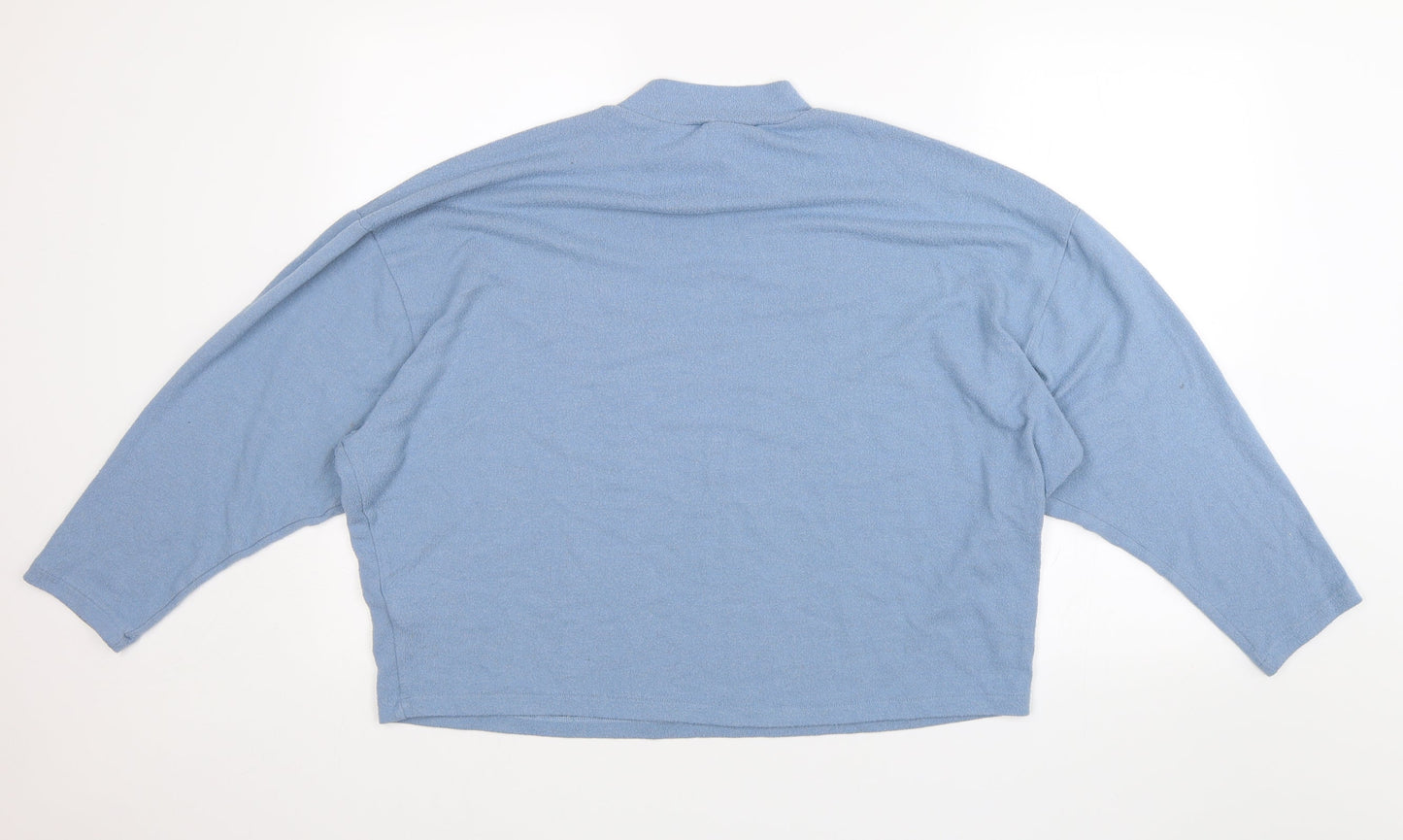 H&M Womens Blue   Pullover Jumper Size M