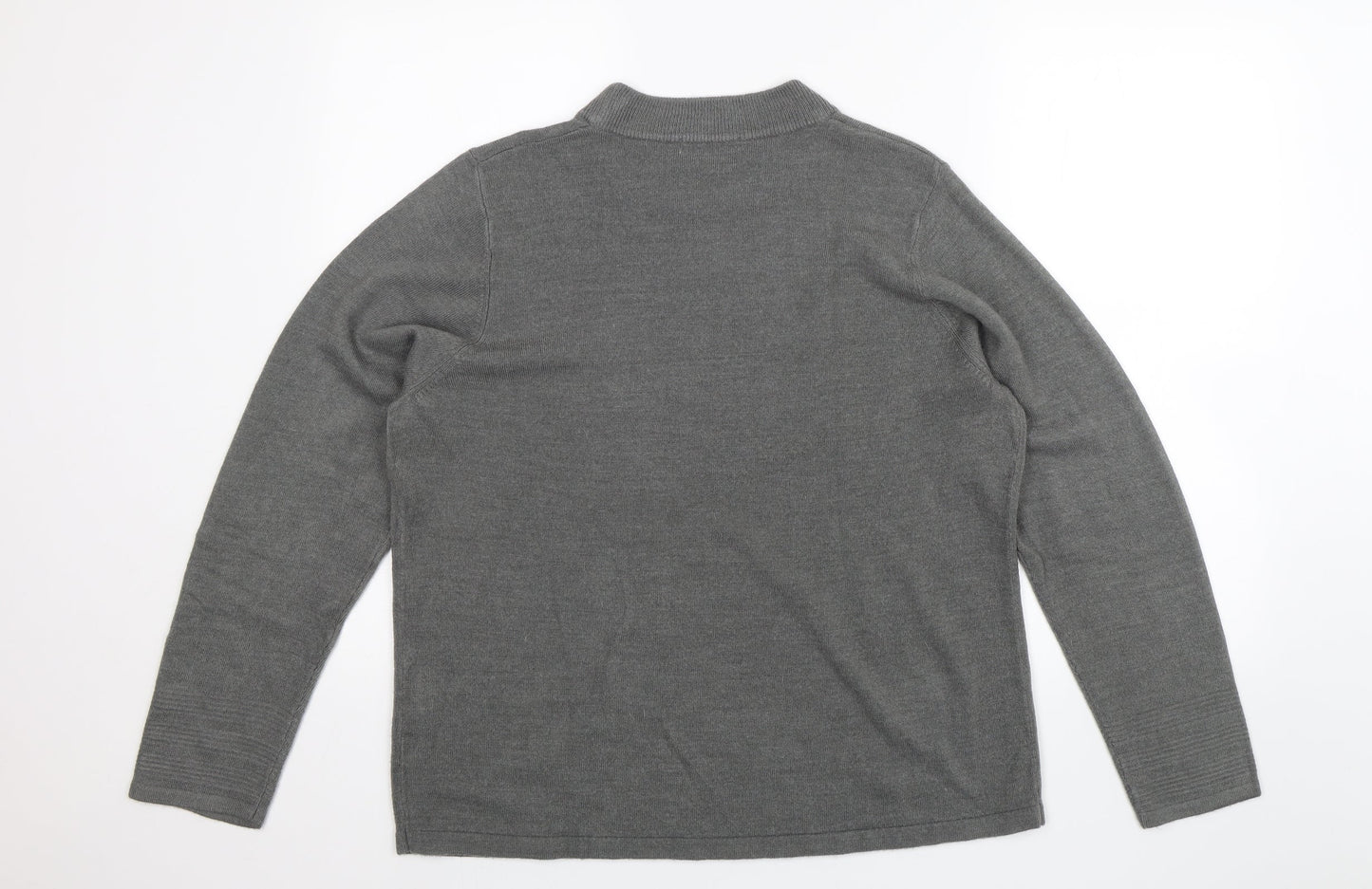M&S Womens Grey   Pullover Jumper Size 18