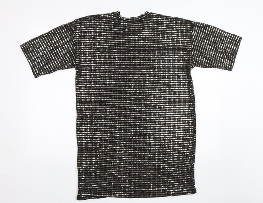 PRETTYLITTLETHING Womens Black   Shift  Size 6