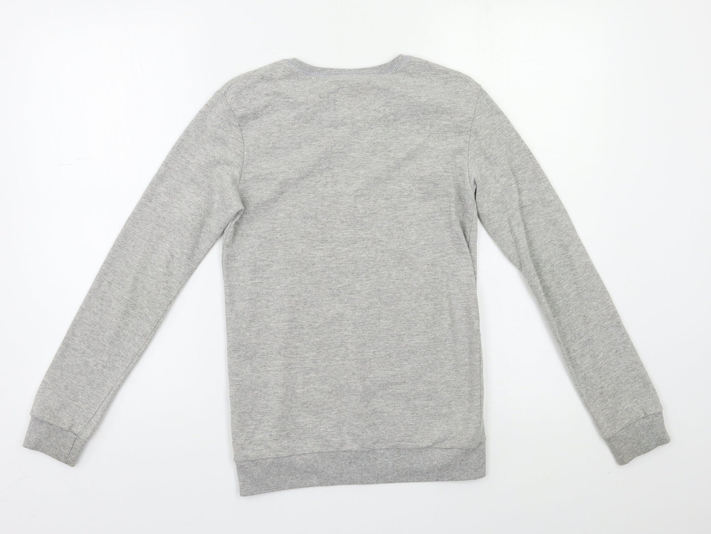 River Island Girls Grey   Pullover Sweatshirt Size 9-10 Years
