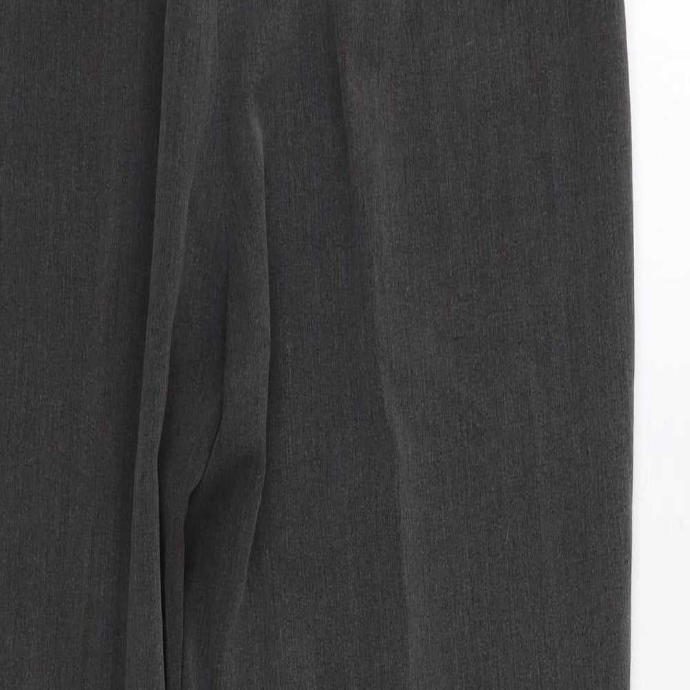 CMD Womens Grey   Dress Pants Trousers Size 14 L25 in