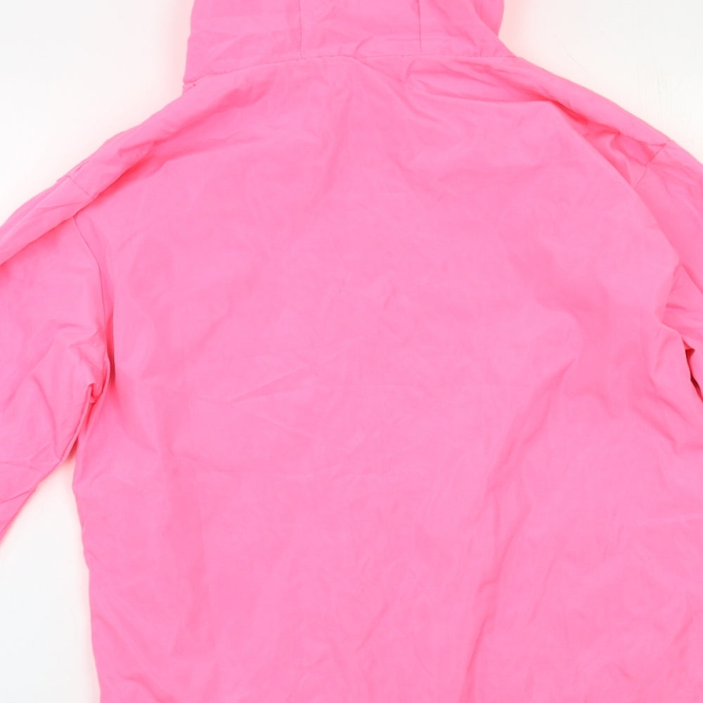 Preworn Womens Pink   Rain Coat Blazer Size M