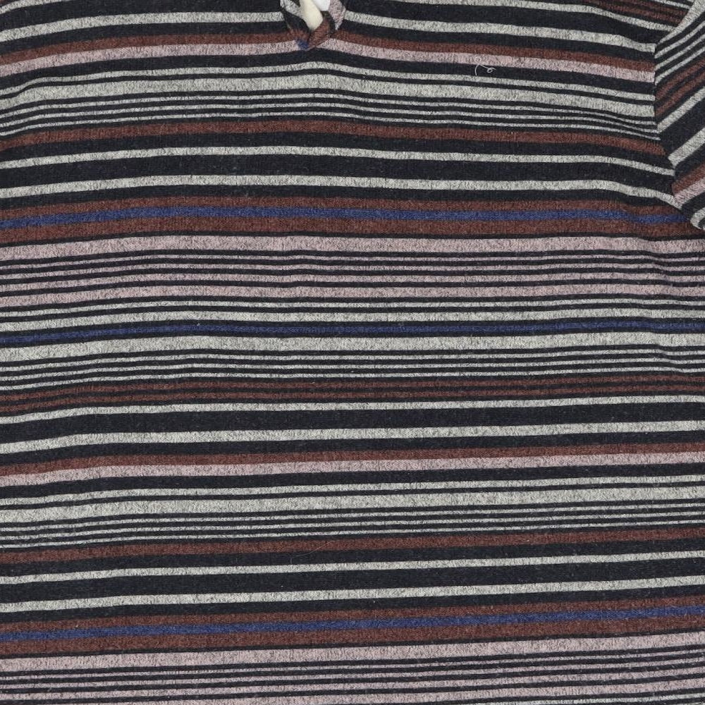 Faith And Joy Womens Multicoloured Striped  Pullover Jumper Size XL