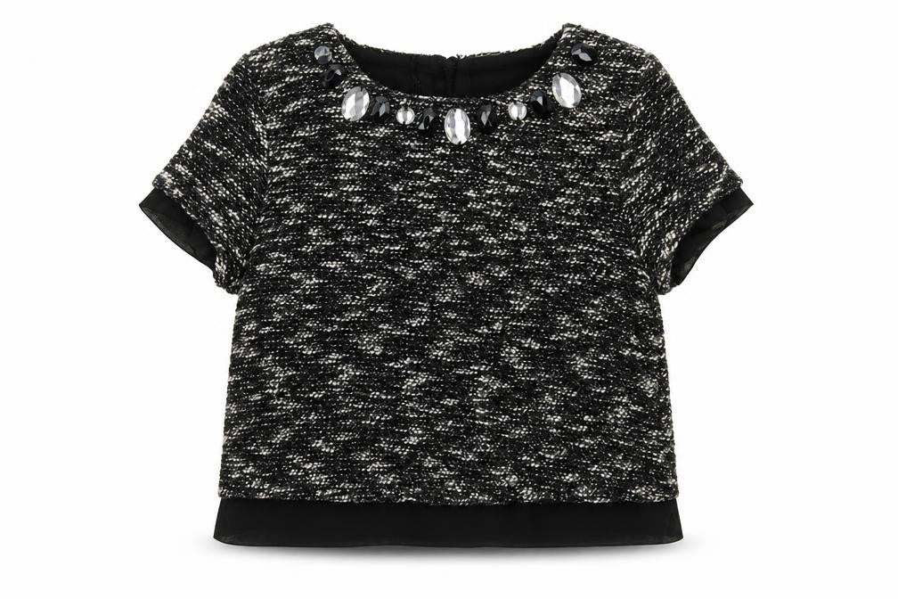 Matalan Girls Grey   Pullover Jumper Size 6 Years