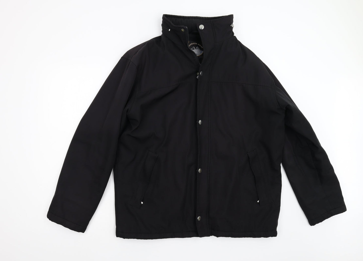 Outdoor View Mens Black   Jacket  Size M