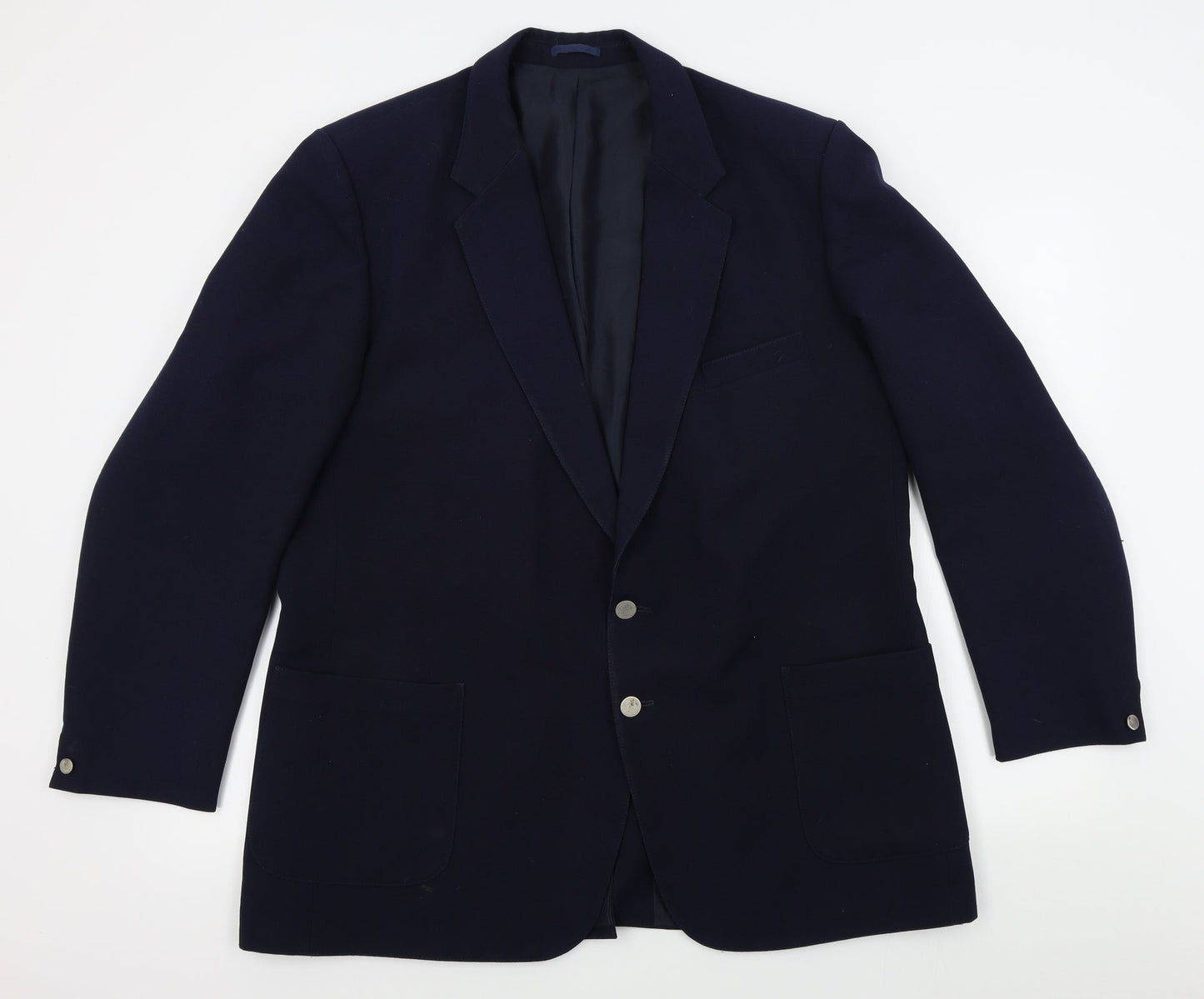 St Michael Mens Blue   Jacket Blazer Size M