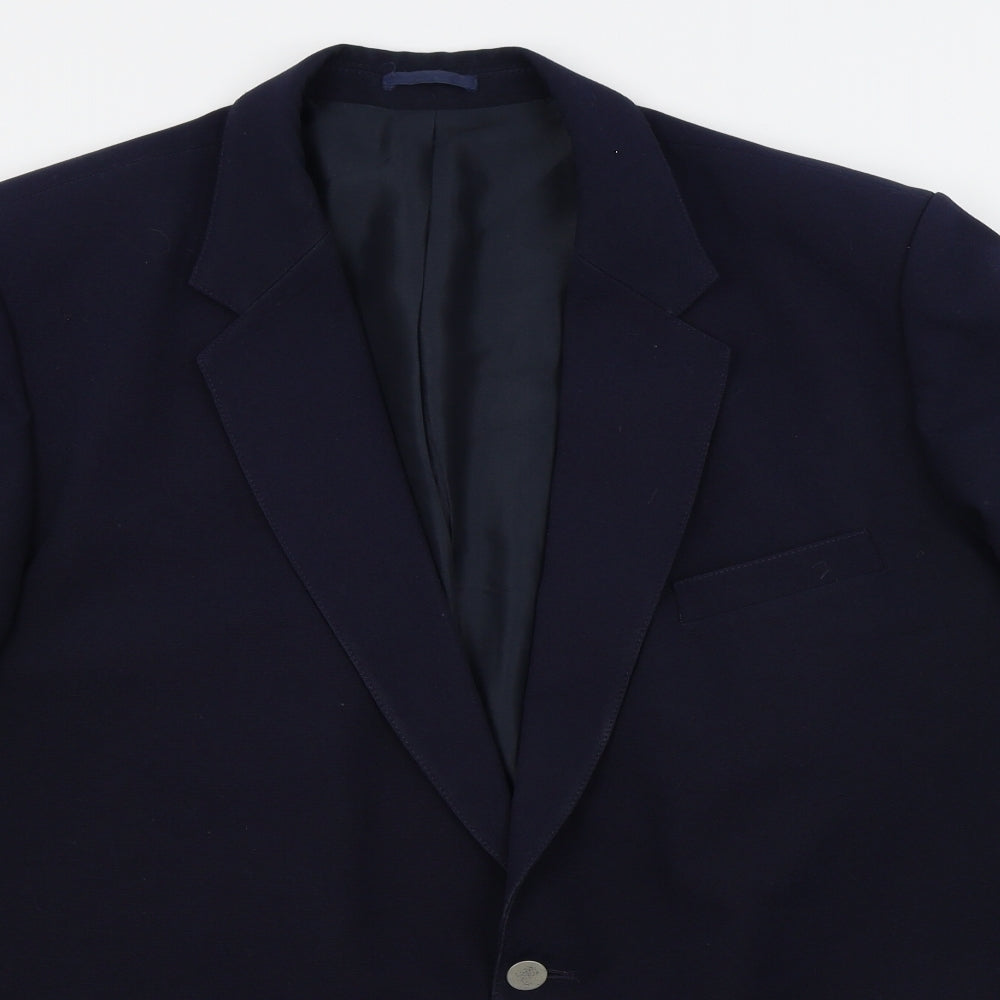 St Michael Mens Blue   Jacket Blazer Size M