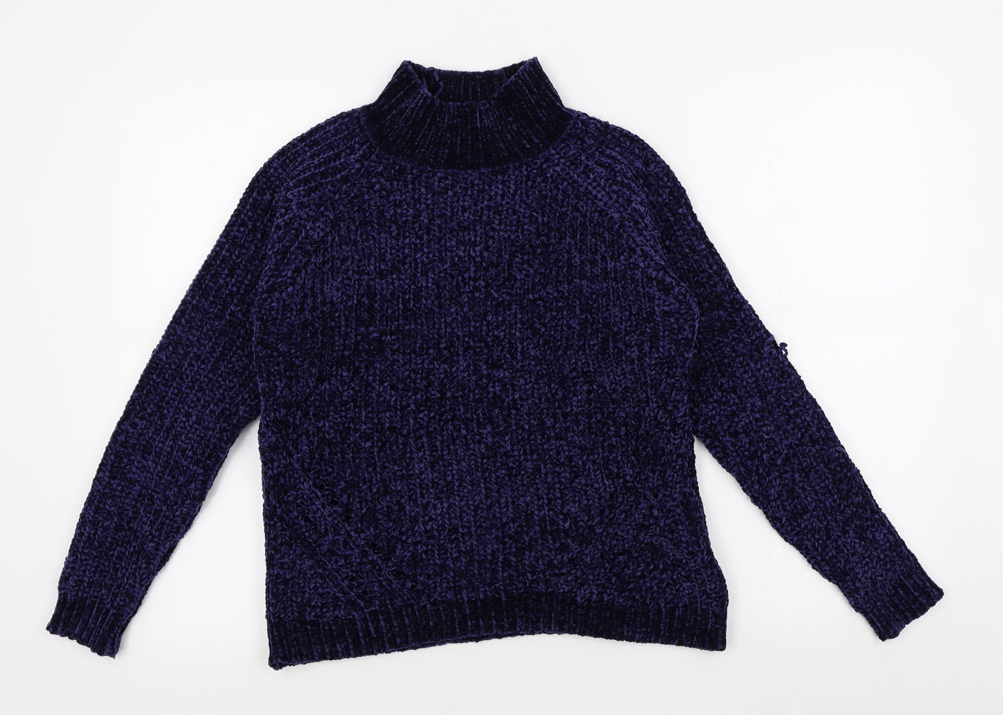 M&Co Womens Blue   Pullover Jumper Size 12