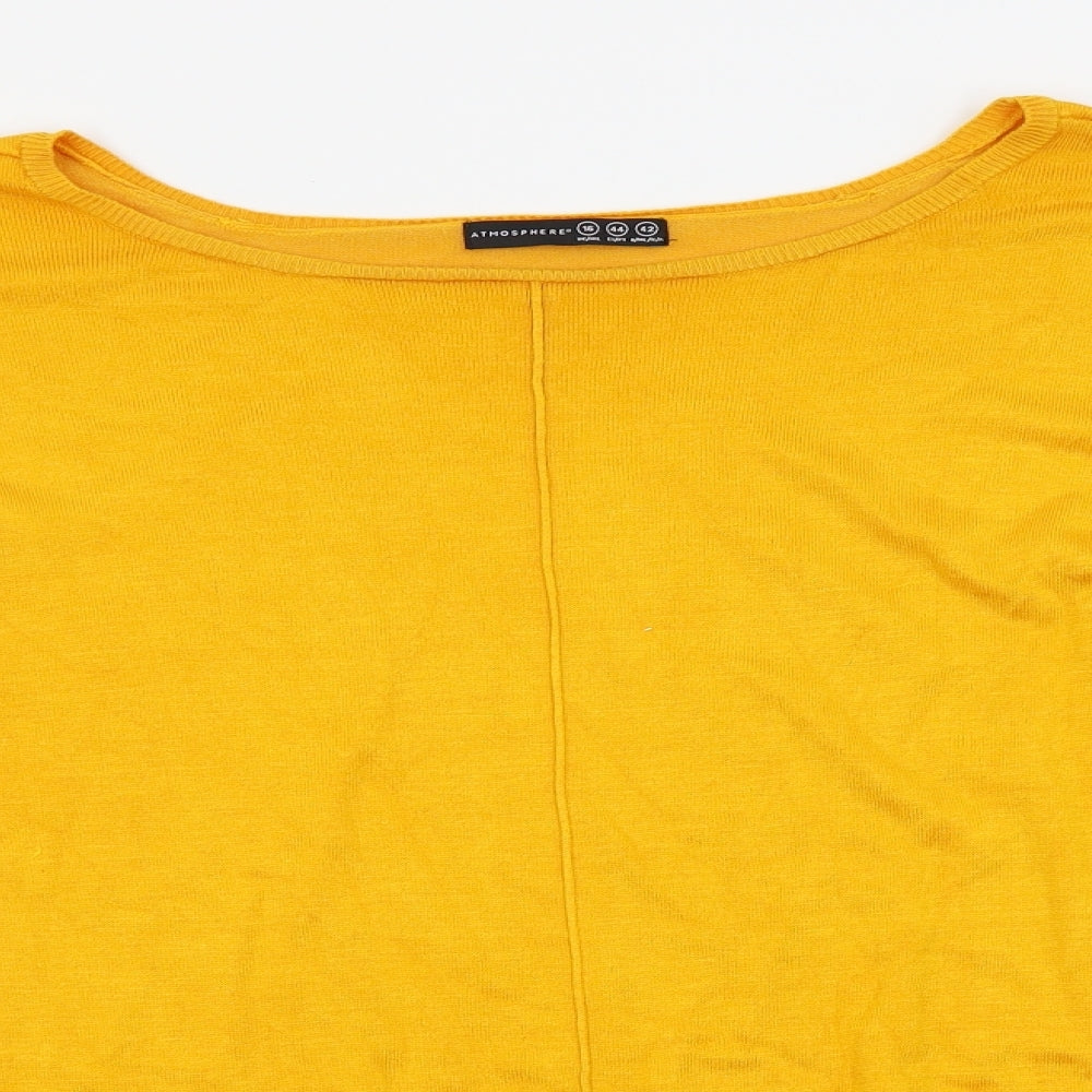 Atmosphere Womens Orange   Pullover Jumper Size 16