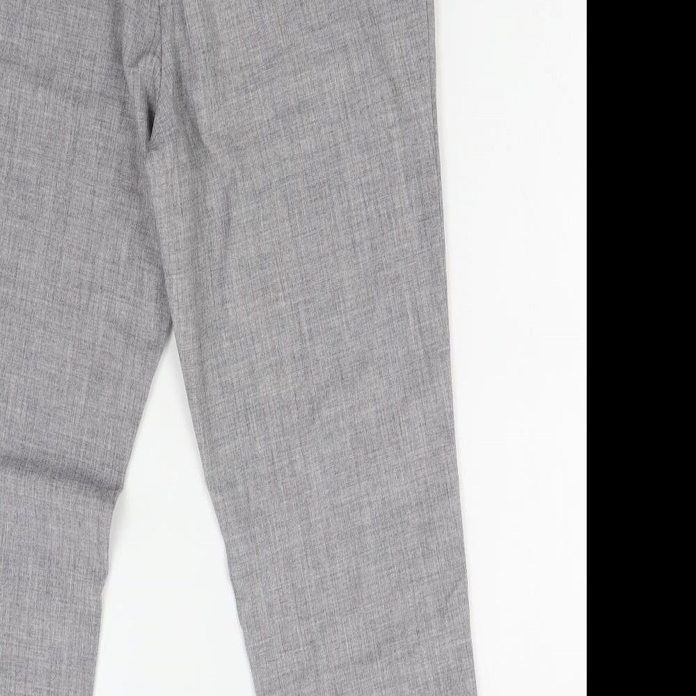 Atmosphere Womens Grey   Chino Trousers Size 12 L27 in