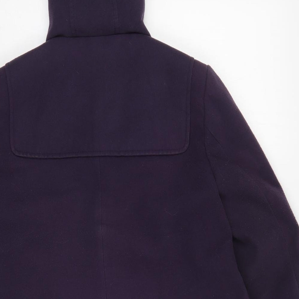 Dorothy Perkins Womens Purple   Pea Coat Coat Size 12