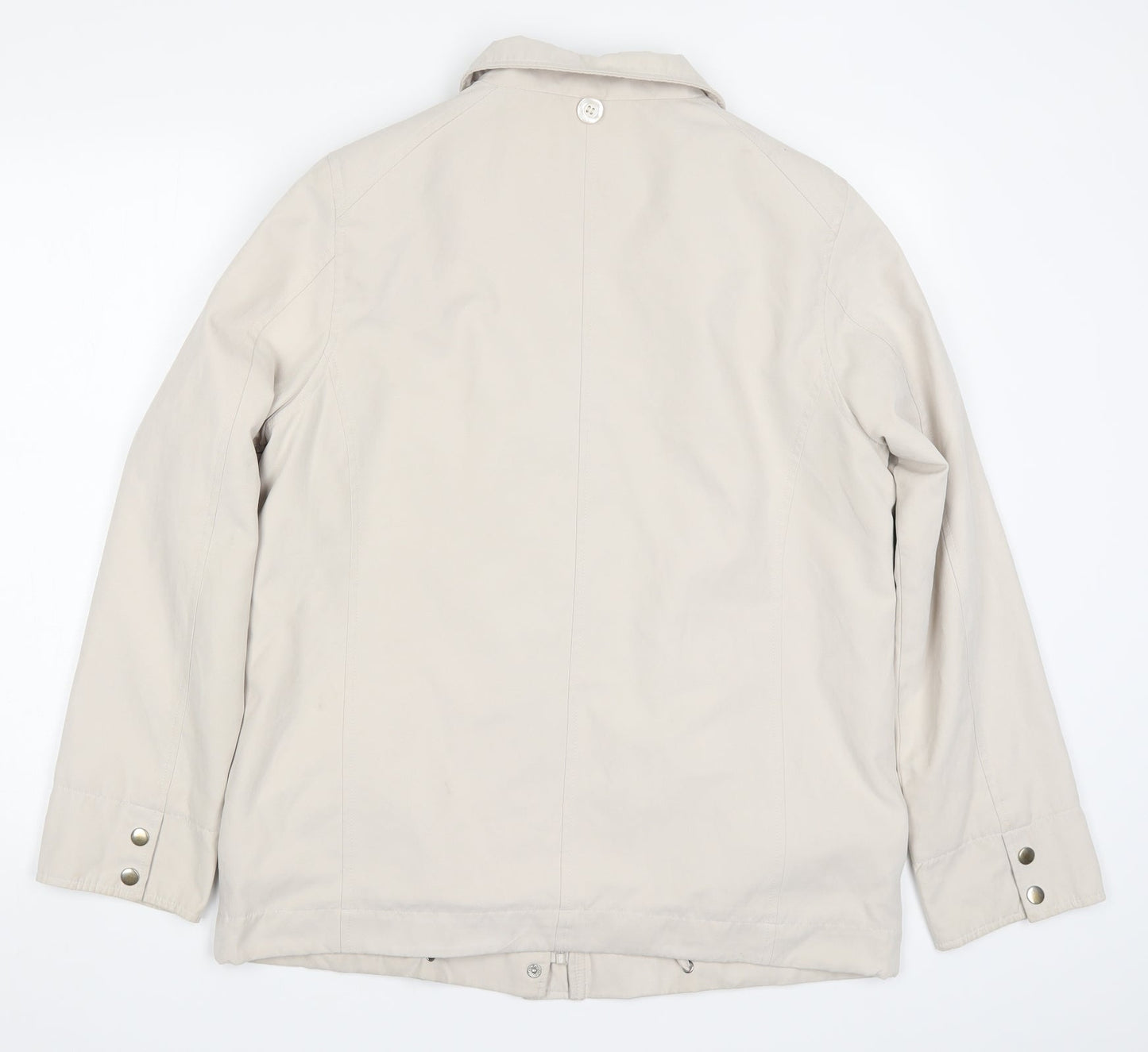 Joe Collection Womens Beige   Jacket Coat Size 14
