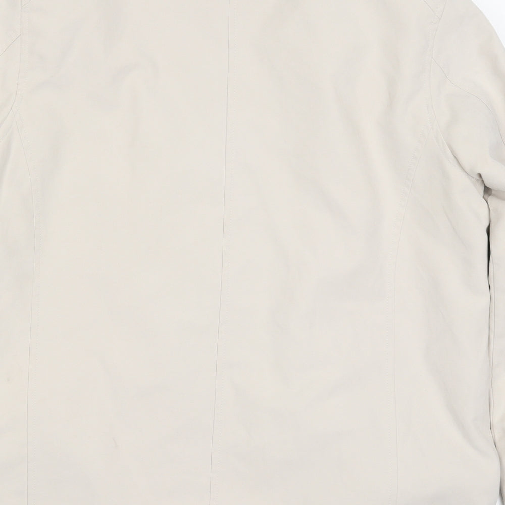 Joe Collection Womens Beige   Jacket Coat Size 14