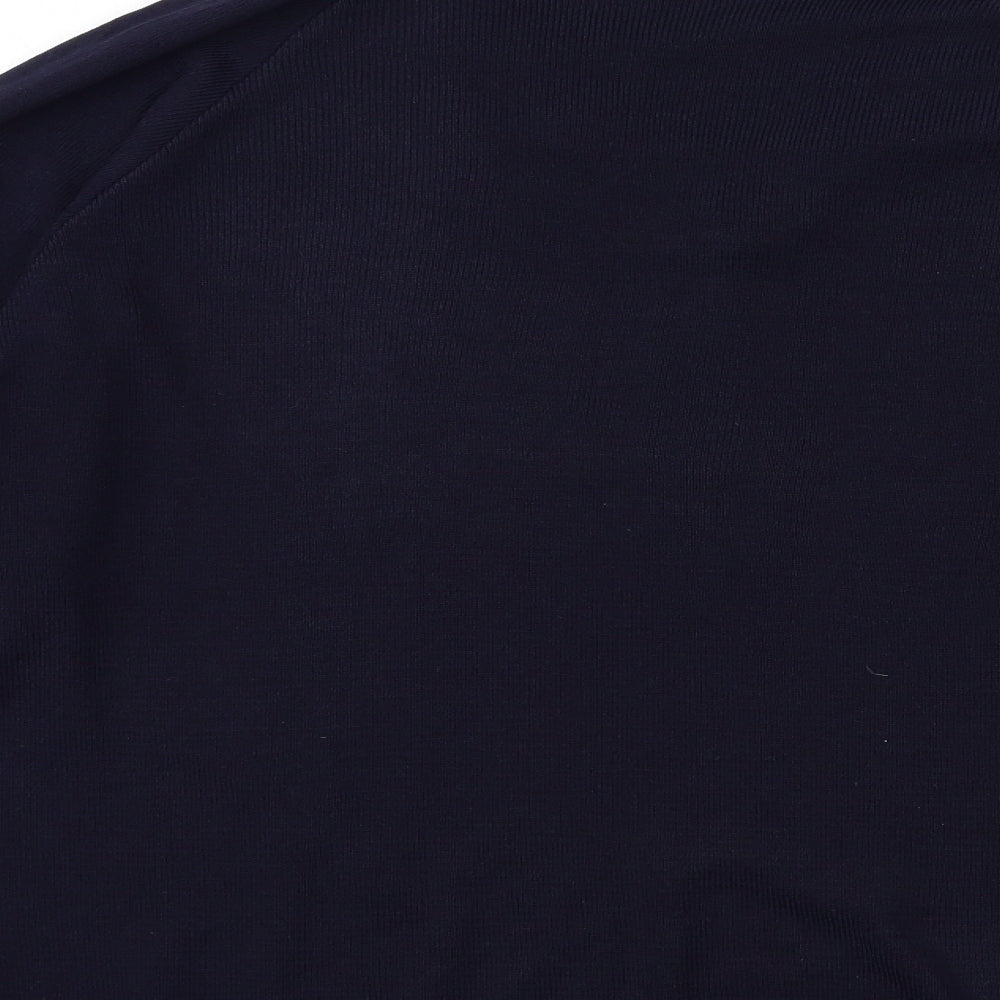 Michael Sehgal Mens Blue  Knit Pullover Jumper Size XL