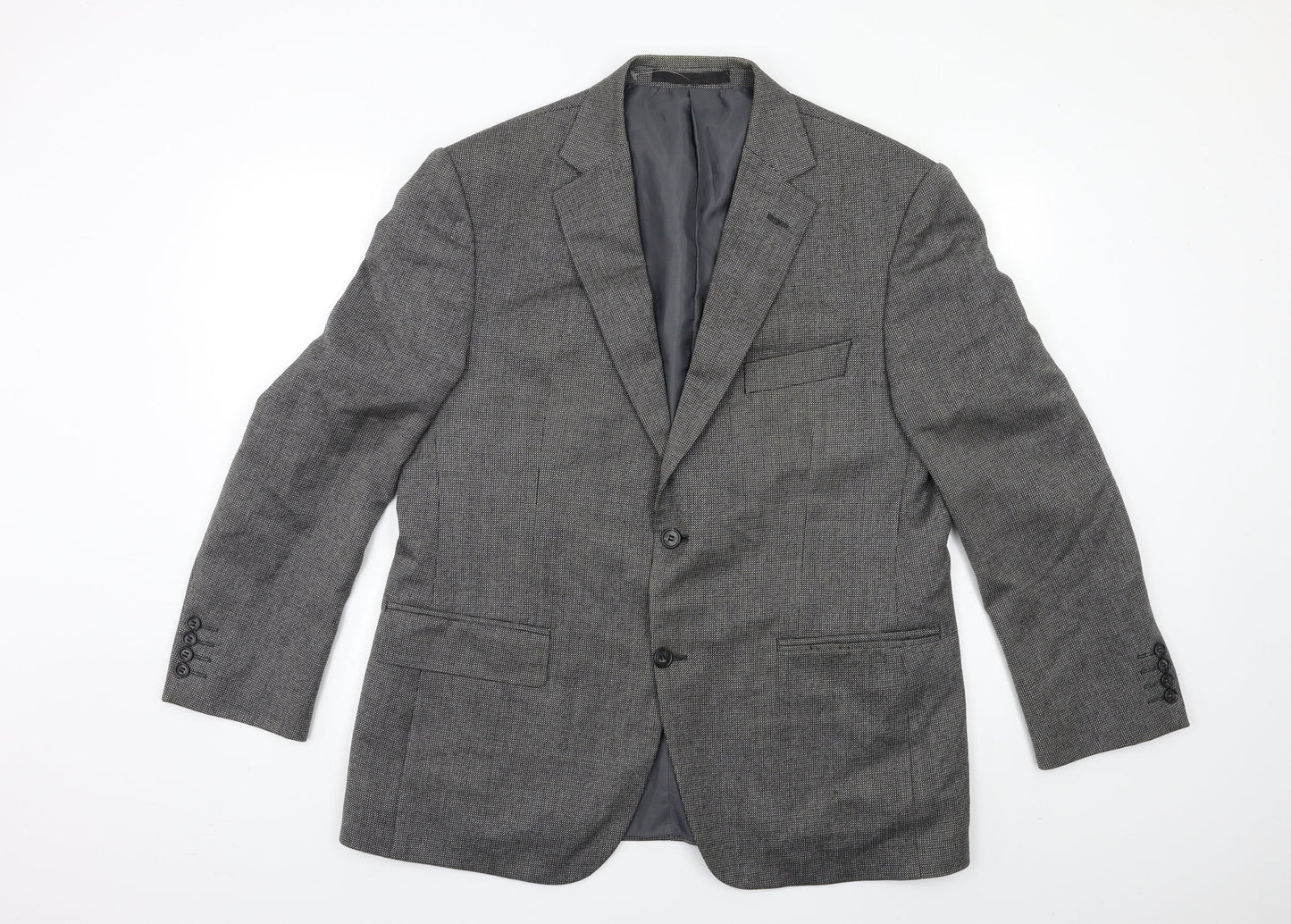 Impressions Mens Grey   Jacket Suit Jacket Size 42