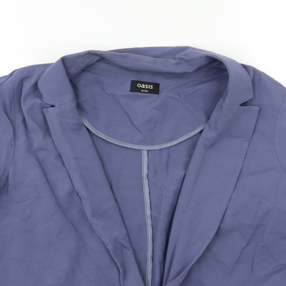 Oasis Womens Grey   Jacket Blazer Size 10