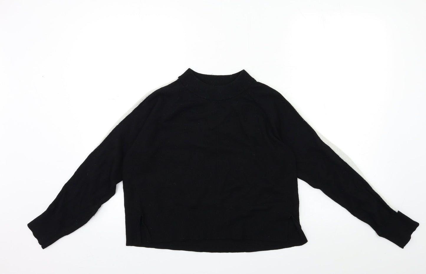 Womens UK 10 Regular Jack Wills Black Pullover Tight-Knit