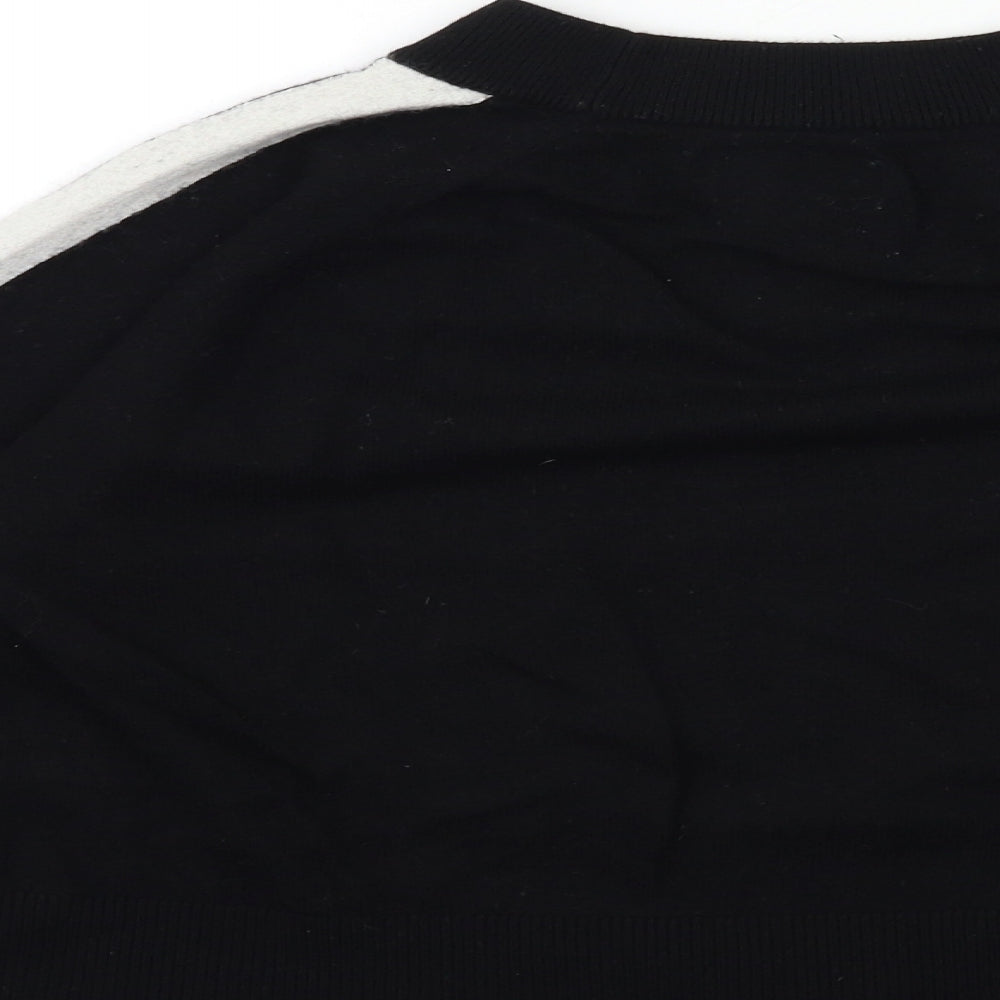 Womens UK 10 Regular Jack Wills Black Pullover Tight-Knit
