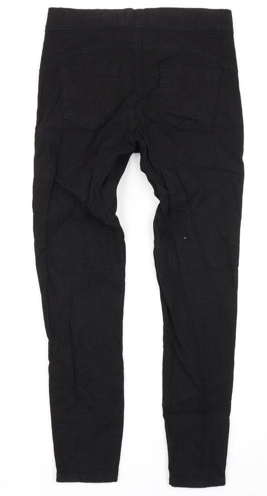 Denim Co Womens Black  Denim Jegging Jeans Size 10 L22 in