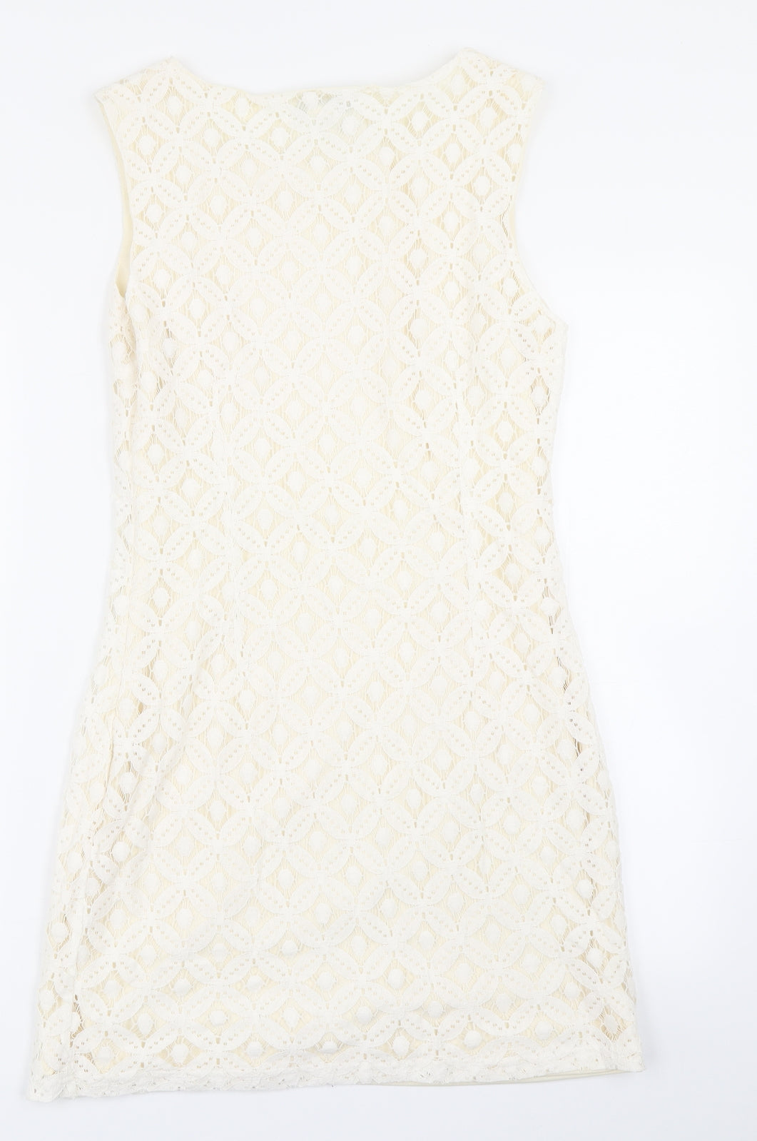 Pinky Womens Ivory   A-Line  Size M