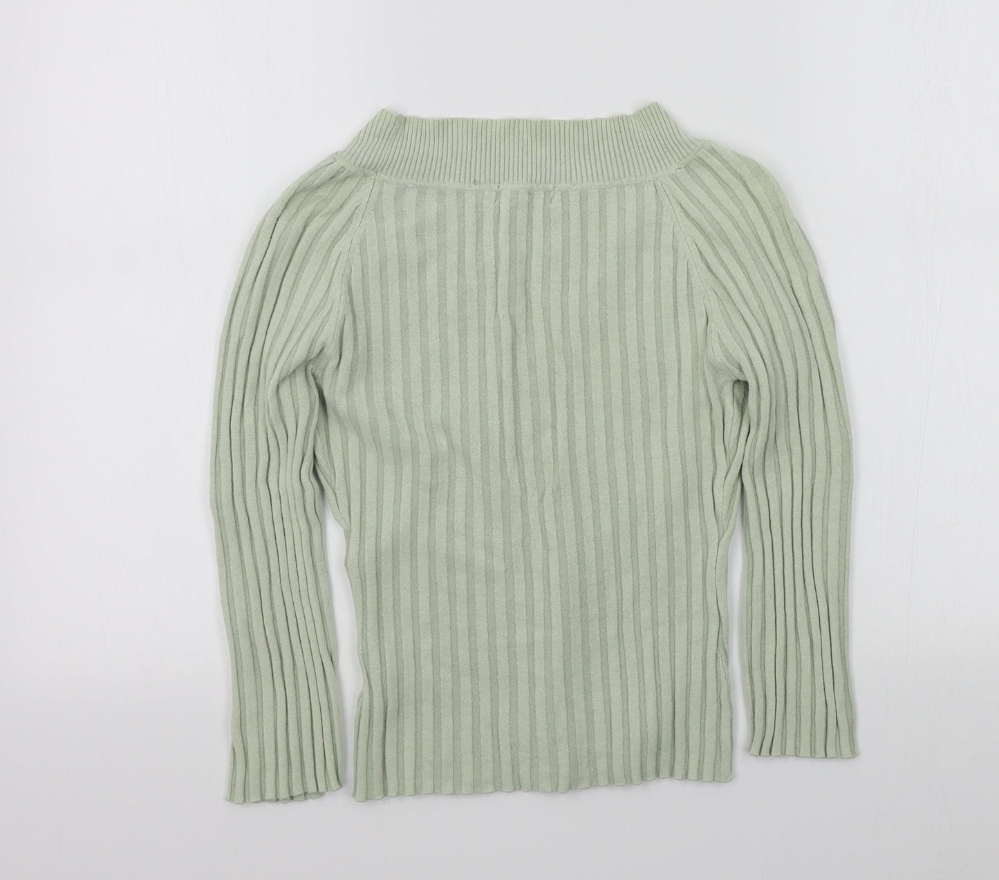 Krisp Womens Green   Pullover Jumper Size S